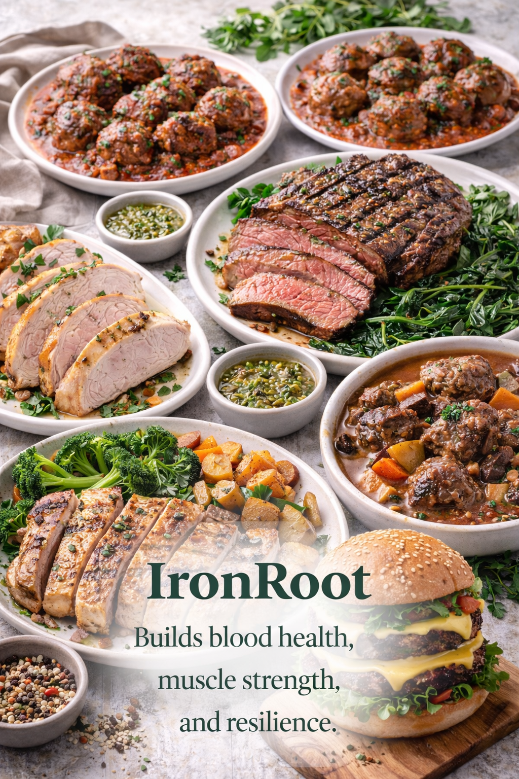 Builds blood health, muscle strength and resilience