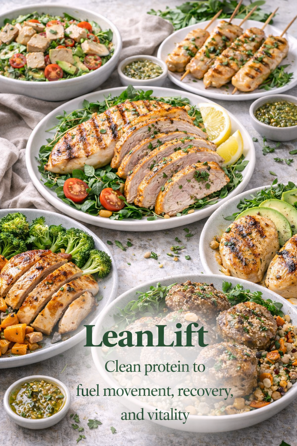 Clean protein to fuel movement, recovery and vitality