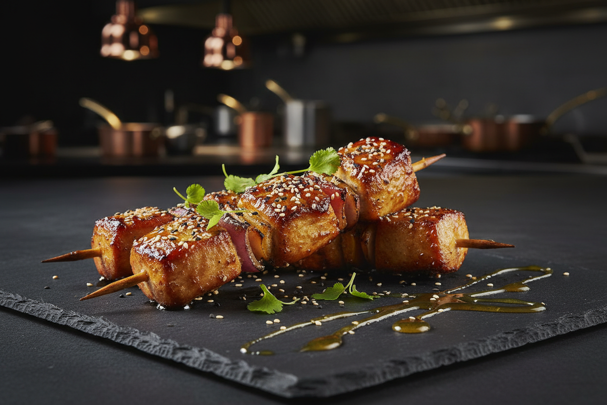 Honey Barbecue Chicken Kebab