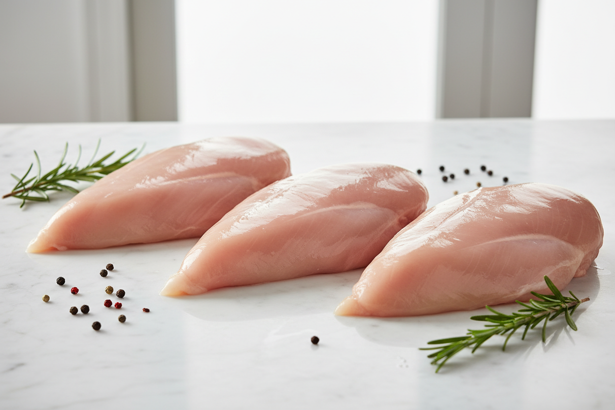 Chicken Breast – Boneless/Skinless Antibiotic Free - Focused in showing how pure is our chicken... 